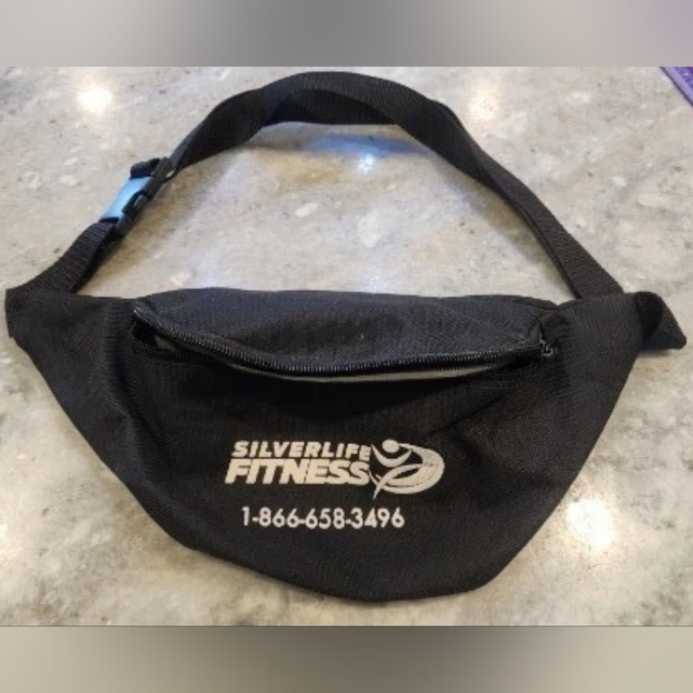 Vintage Silverlife Fitness Fannie Pack Waist Adjustable Fanny Pack
